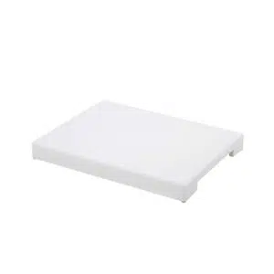 Tagliere Cut&Go 40X30X4  Cm  Bianco Apertura Laterale 18 Cm 7101