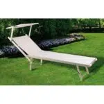 Lettino Con Parasole Da Giardino Ceciliano