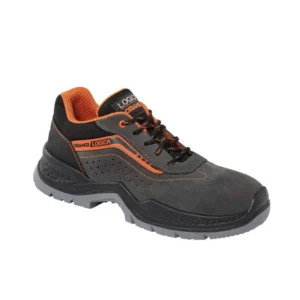 Logica Lione3 S1PS Scarpa Antinfortunistica Bassa Scamosciata Grigia
