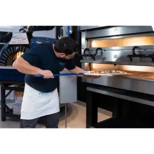 Gi-Metal Linea Azzurra Pala Pizza A Metro Rettangolare 60x40 cm Manico 150 cm - immagine 2