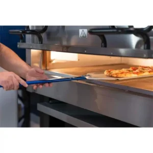 Gi-Metal Linea Azzurra Pala Pizza A Metro Rettangolare 60x40 cm Manico 150 cm - immagine 3