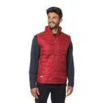 Logica Gilet imbottito Antipioggia in Poliestere "Ares5" Rosso