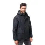 Logica Giacca Tecnica Contest3  Impermeabile e Traspirante in Soft-Shell Imbottitura in Graphene "Contest3" Nera Linea Graphene