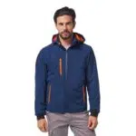 Logica NORDIC1 Giacca Idorepellente Blu In Soft-Shell Waterproof