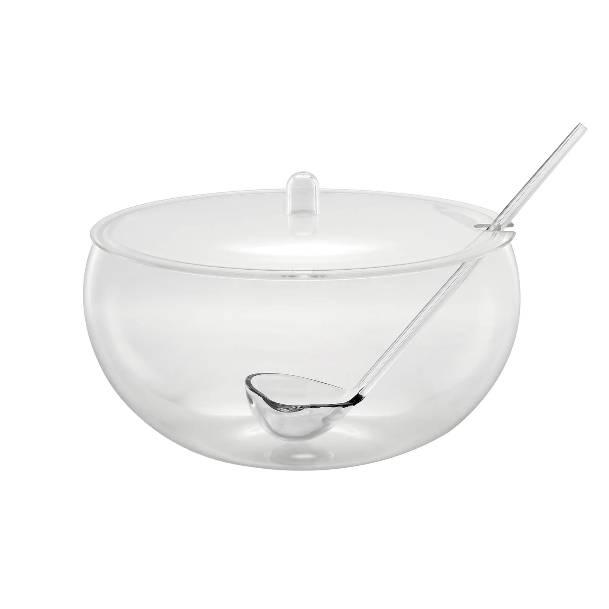 Guzzini Poncera trasparente plastica con coperchio e mestolo  1323
