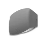 Fumagalli Applique Abram 150 Grigio Trasp Led R7S 3,5W Cct 3White