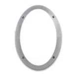 Fumagalli Plafoniera Ovale Maddi Grigio Opale E27