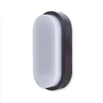 FSL Plafoniera Led Ovale Nera 15W 4000K 55x100x200 IP54