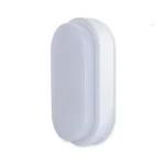 FSL Plafoniera Led Ovale Bianca 15W 4000K 55x100x200 IP54