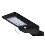 Nova Line Armatura Lampada Stradale LED 15W Con Sensore Di Movimento Lampione SMD con Pannello Solare