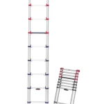 Gierre / Hailo T80 Scala Estensibile Telescopica In Alluminio 9 Gradini 7113-092