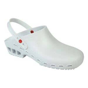 Logica Tecla1 En347 Zoccoli Bianchi In Poliuretano Autoclavabili Antistatici da Lavoro Bianco In Termoplastico