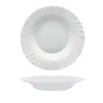 Bormioli Rocco Piatto Fondo Ebro Vetro Bianco ø 24,0 Cm