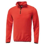 Logica Anubi9 Micropile Termico Rosso Zip Corta in Poliestere