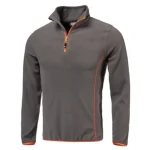 Logica Anubi4 Micropile Termico Grigio Zip Corta in Poliestere