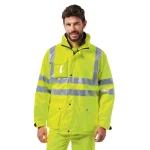 Logica Giaccone Hv Alta visibilita Giallo triplo uso antifreddo antipioggia traspirante REGALHV/A