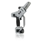 Volpi Potatore a Catena KVS5100 a Batteria Brushless Taglio ⌀ 80 mm Lubrificazione Manuale Con 2 Batterie ( 2,5 Ah ) Barra da 9 Cm