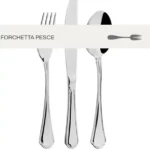 Abert Rada Forchetta Pesce Acciaio Inox 18/10 Spessore 3 mm