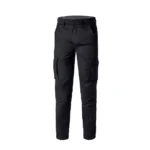 Logica Pantalone Stretch Campus/5 Nero Con 2 Tasconi Laterali + 2 Tasche Anteriori + 2 Tasche Posteriori