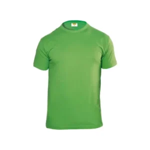 Logica 890Et T-Shirt Verde Manica Corta 100% Cotone Pettinato