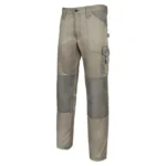 Logica Pantalone Brick Beige Tessuto Stretch Multitasche Con Portautensili E Fascia Portamartello