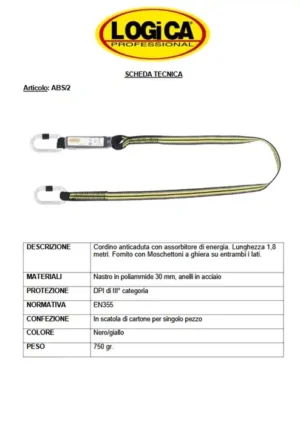 Logica AirPro Cordino Assorbitore Nastro Singolo - immagine 2