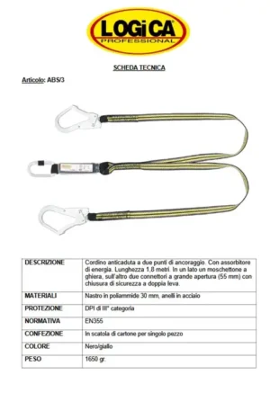 Logica AirPro Cordino Assorbitore Nastro Doppio - immagine 2
