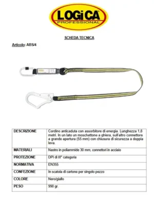 Logica AirPro Cordino Assorbitore Nastro Singolo - immagine 2