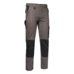 Logica Pantalone Cargo Grigio Multitasche Con Portautensili E Fascia Portamartello