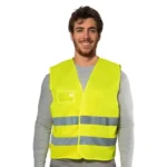 Logica Gilet Hv014/G Giallo Alta Visibilità