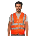Logica Gilet Hv015/Ar Arancio Alta Visibilità