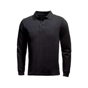 Logica Polo Piquet Rudy Nero 100% Cotone Top