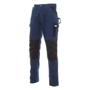 Logica Pantalone Slim1 Blu-Nero Tessuto Hardlight Multitasche Con Portautensili E Fascia Portamartello