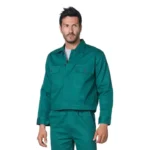 Logica Giubbino 9045Verde 100% Cotone Quattro Stagioni