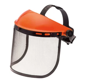 Logica KM502 Semicalotta Con Visiera Rialzabile In Rete Metallica Trasparente