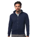 Logica SanPolo/1 Felpa Con Zip Blu Quattro Stagioni