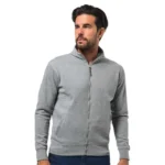 Logica SanPolo/2 Felpa Con Zip Grigio Quattro Stagioni