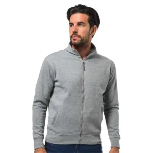 Logica SanPolo/2 Felpa Con Zip Grigio Quattro Stagioni