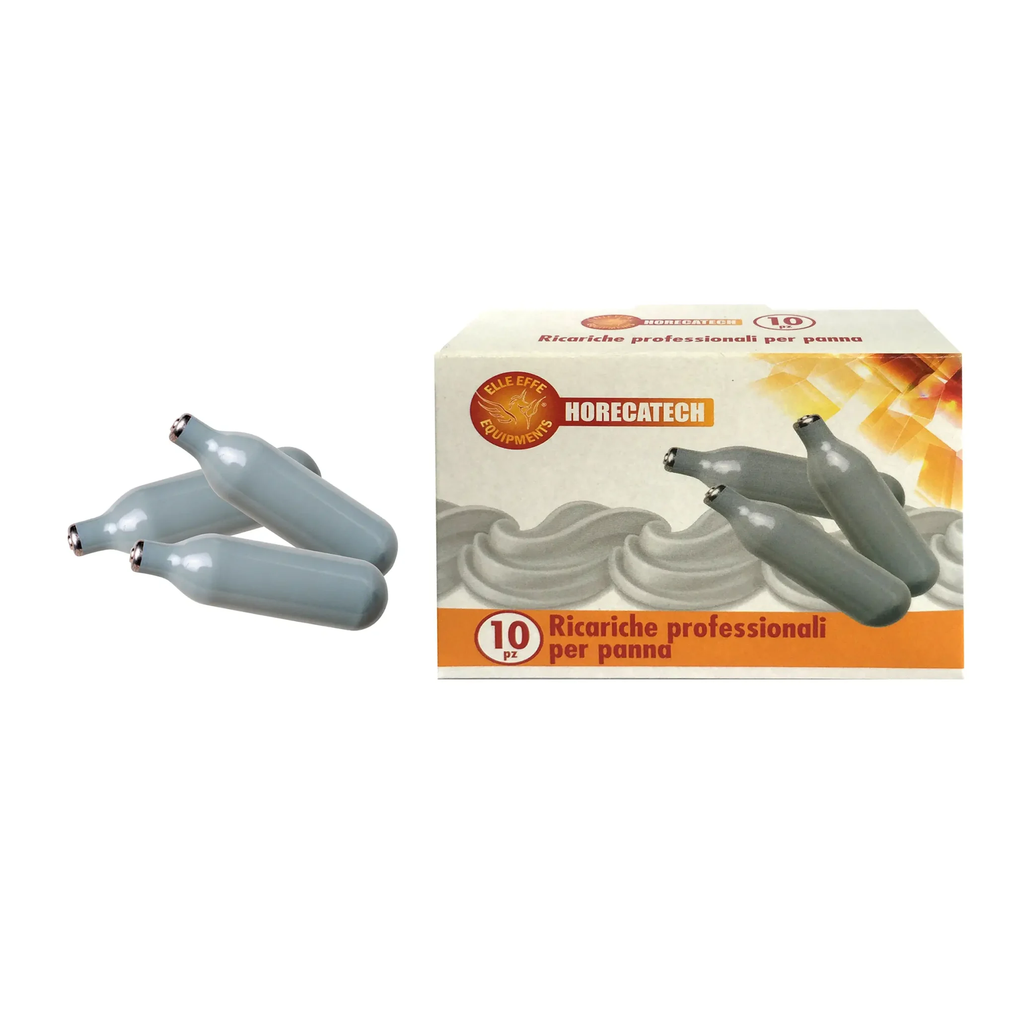 Horecatech Confezione 10 Pz Bomboline X Sifone Spume