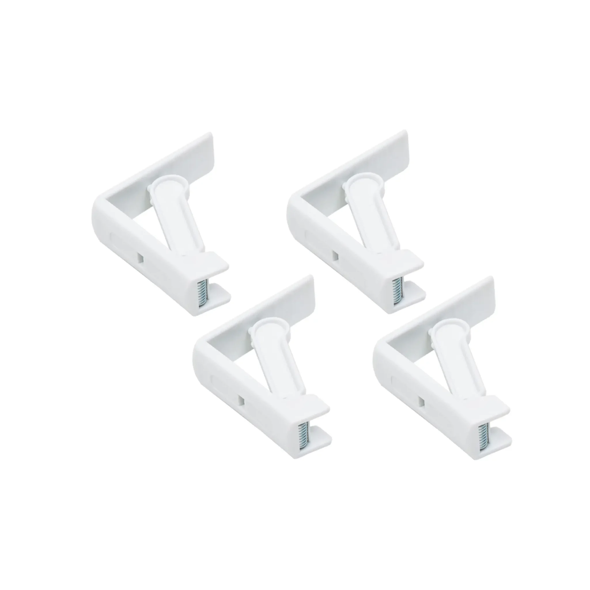 Confezione 4Pz Fermatovaglie Abs Bianco