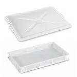 Giganplast Cassetta 60X40 H 13 cm Service Forata Sovrapponibile    Senza Coperchio