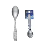 Salvinelli Petra Conf. 6 Pz Cucchiaino Moka Acciaio Inox 18/10 Martellato Spessore 3 mm