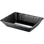 M1934 Cesta 28X20 H 3 Cm Nera Melamina