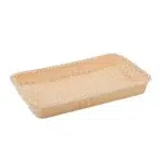 M1934 Cesta Buffet Vimini Gn 1/1 53X32,5 H 6,5 Cm PP Plastificato Beige C04073