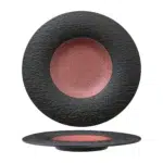 Essentia Gemini Copper Piatto Piano Ø 28 Cm Porcellana Decorata