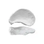 Essentia Magnesium Oyster Coppetta 12,5X7,8 H4 Cm Porcellana
