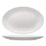 Essentia Ultralight Vassoio Ovale 31,2X20,6 Cm Porcellana