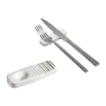 Essentia Ultralight Poggiaposate/Bacchette 9X3 H1 Cm Porcellana