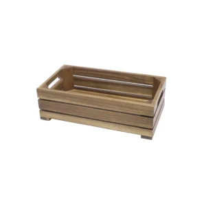 Essentia BUFFET Cassetta Listello Legno Acacia 32,5×17,6xH10 cm GN 1/3