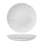 Essentia Roccia Coppa Vetro Bianco  Ø 31 H4,5 Cm